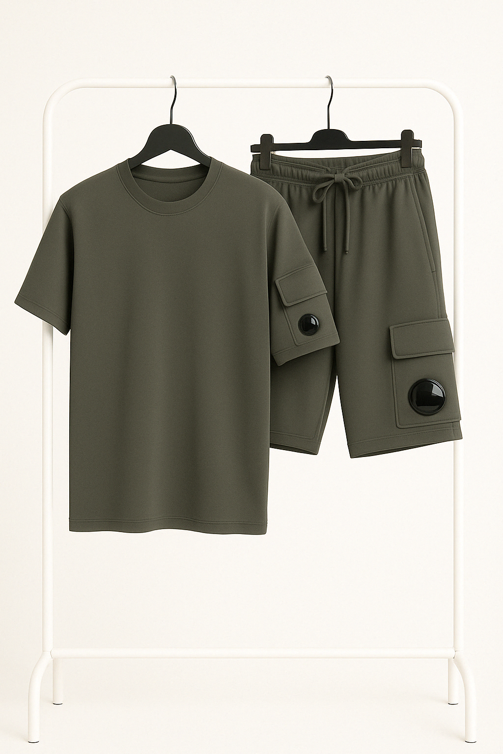 Ensemble C.P. Gris - T-Shirt & Short