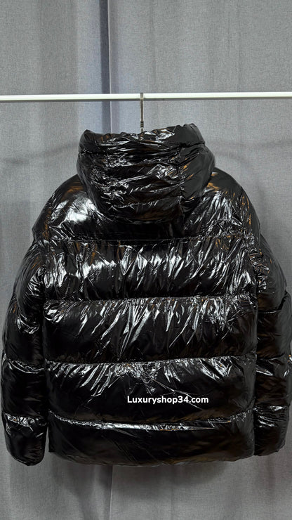 DOUDOUNE GERTRUD NOIR BRILLANTE